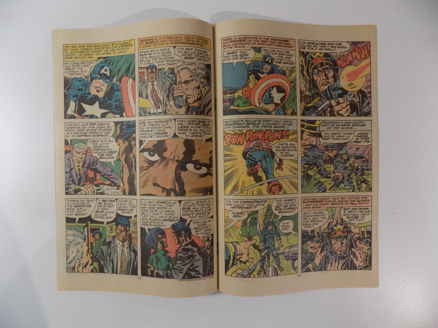 Captain America #207 Marvel Comic March 1977 Near Mint-