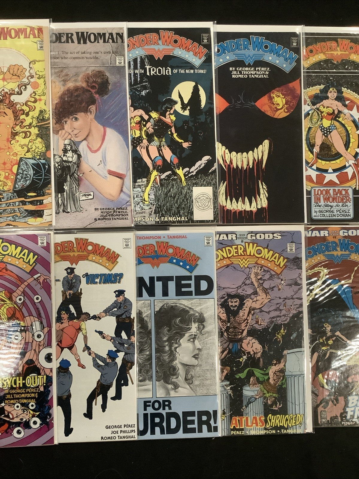 Wonder Woman #43-62 Comic Lot, DC Comics, George Perez, WW Vs. Lobo, 1990
