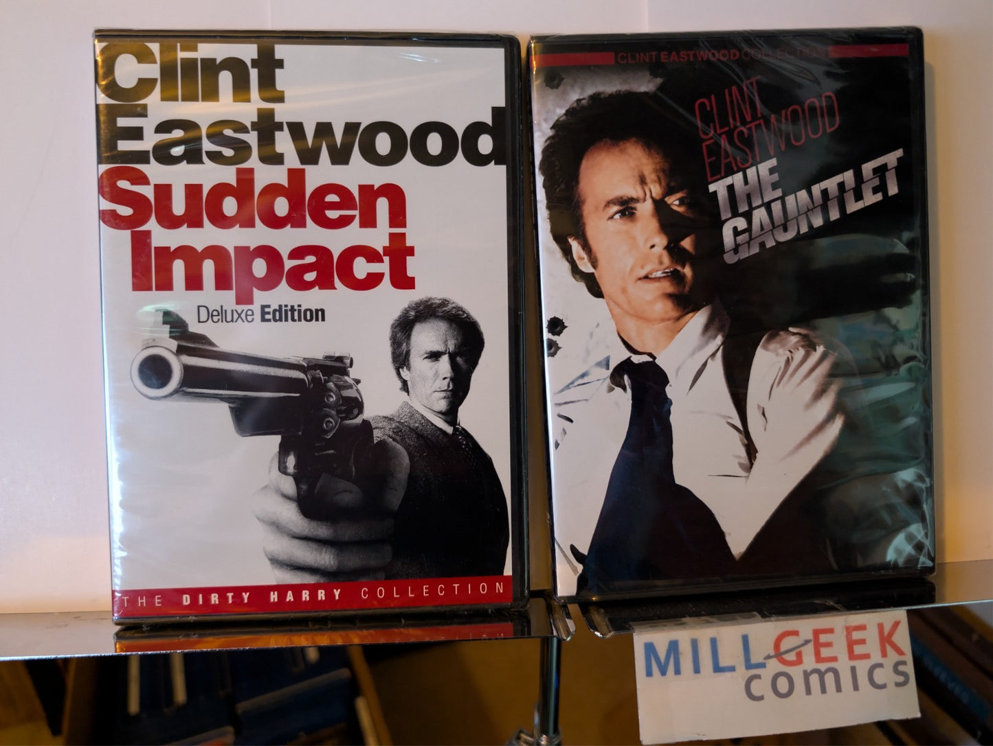 Sudden Impact / The Gauntlet, Clint Eastwood, 2 Movie Set (DVD) -JD