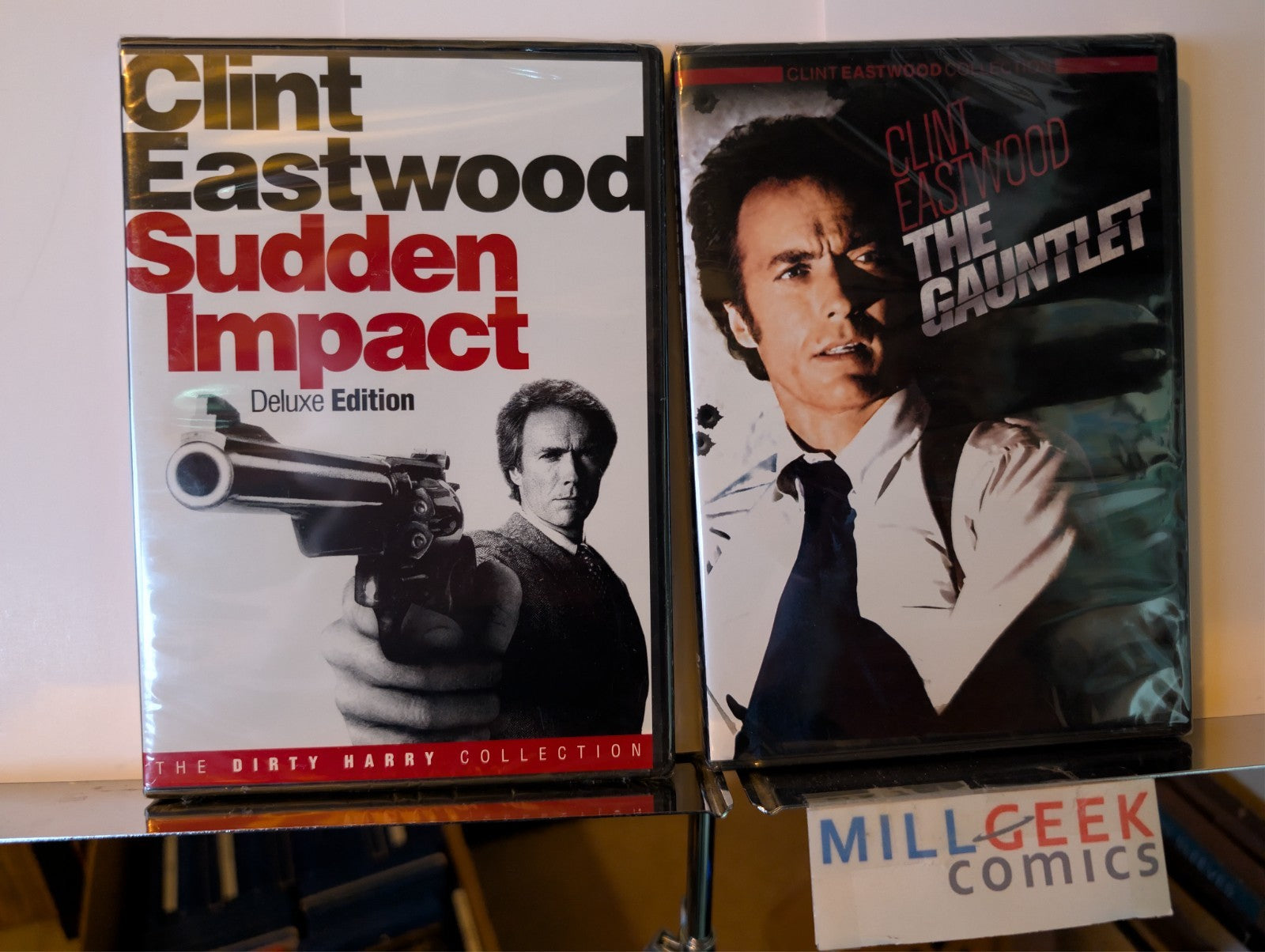 Sudden Impact / The Gauntlet, Clint Eastwood, 2 Movie Set (DVD) -JD
