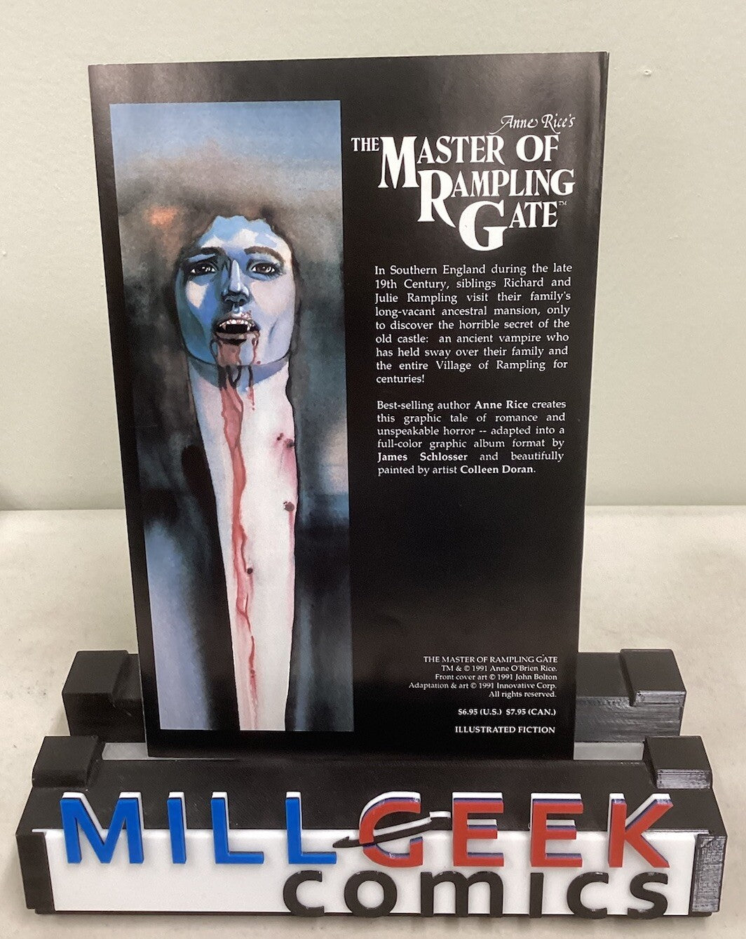 The Master of Rampling Gate - Innovation Comics, Anne Rice's First Print 1991