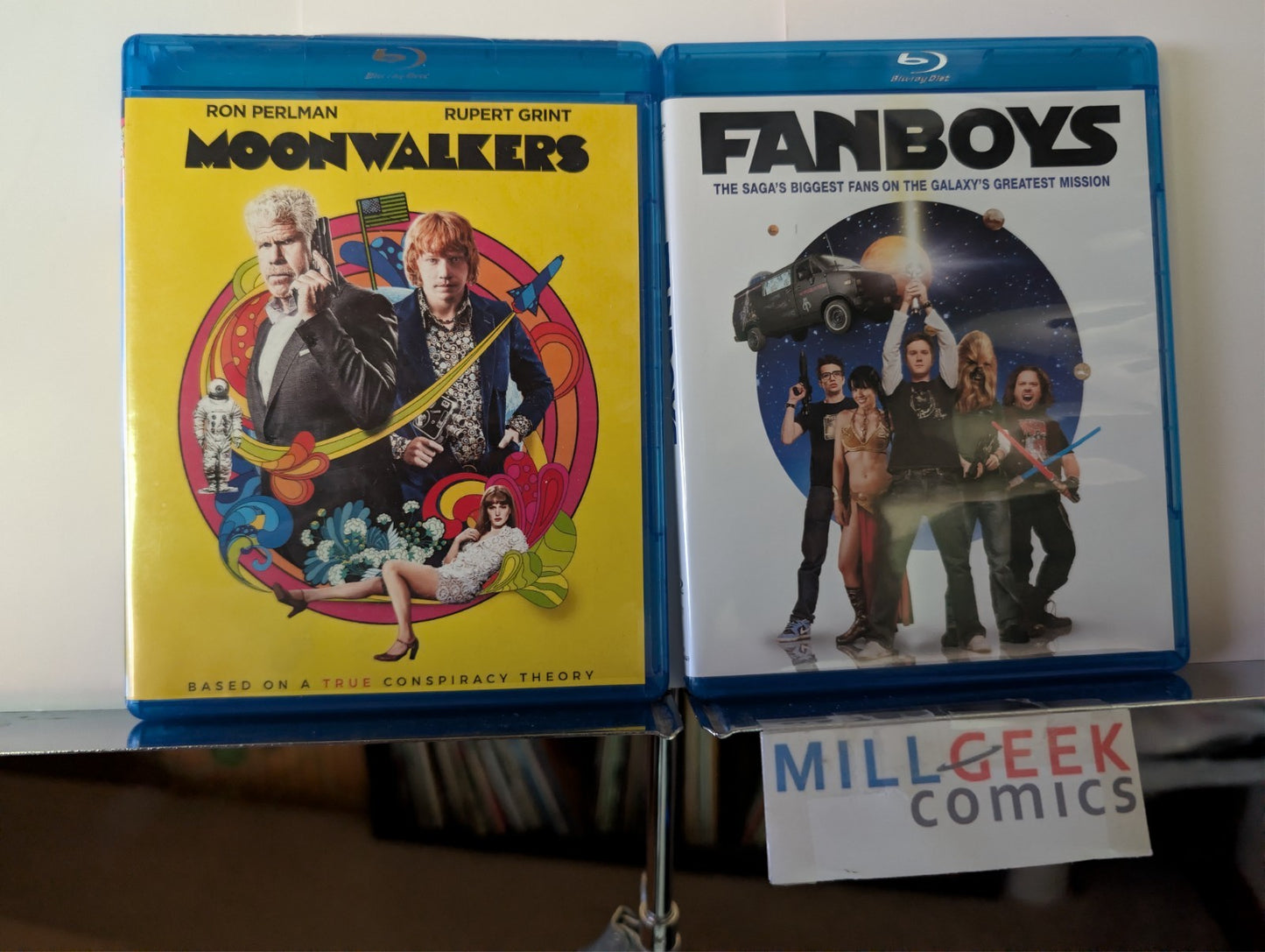 Moonwalkers / Fanboys, 2 Comedy Movie Set (Blu-ray) -JD