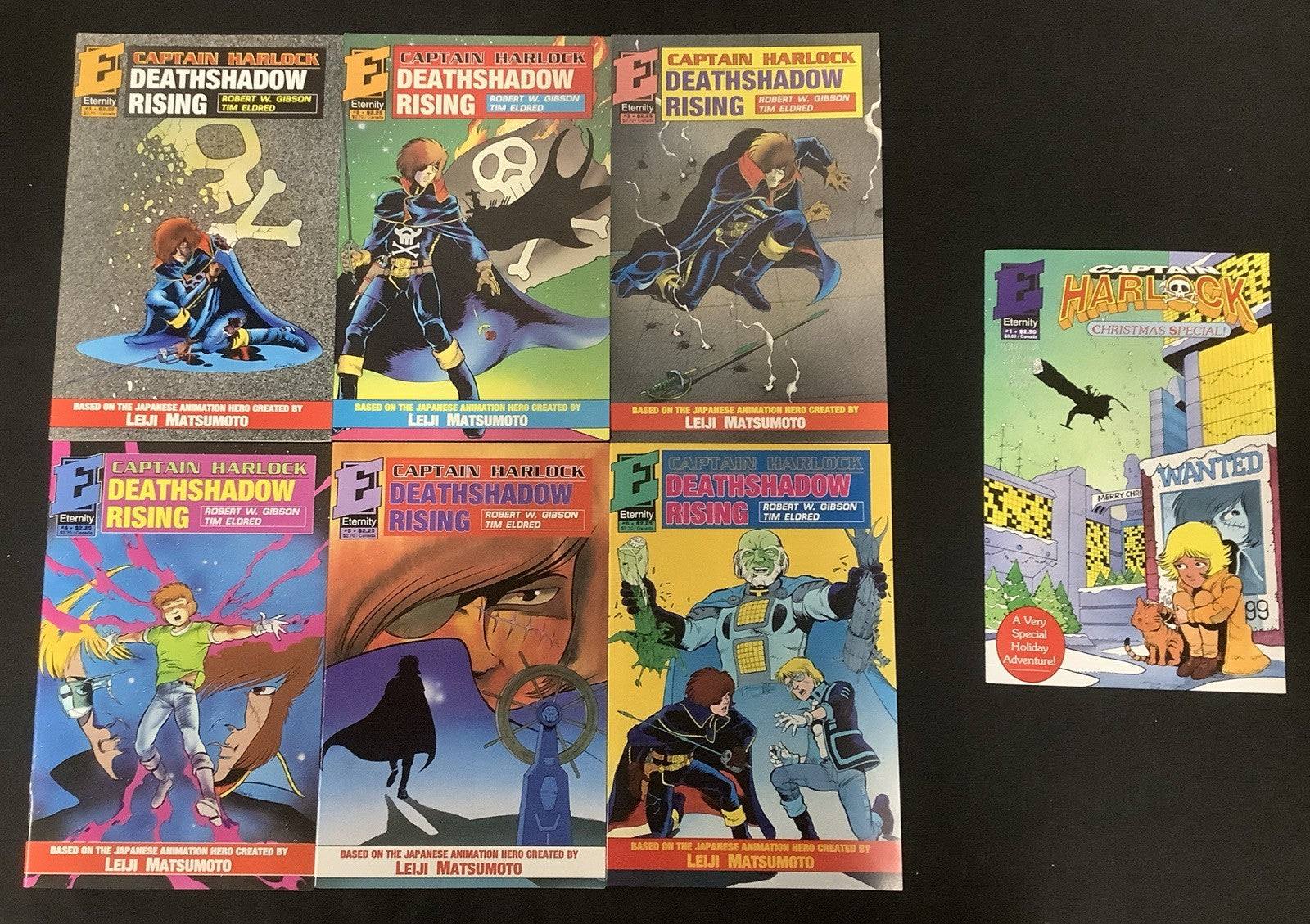 Captain Harlock Comic Bundle: See Photos And Description, 28 Comics Total