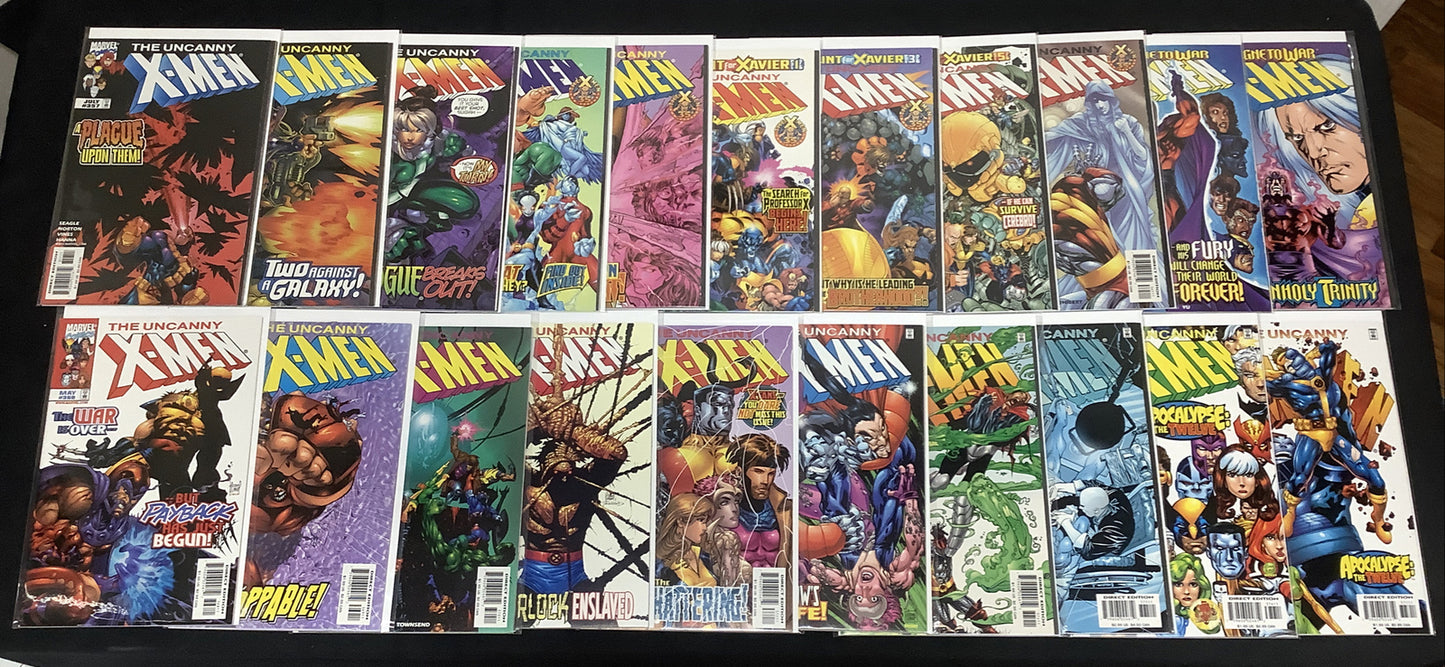 Uncanny X-Men #316-420 And #-1 Comic Lot, Marvel Comics, 1st App Generation X