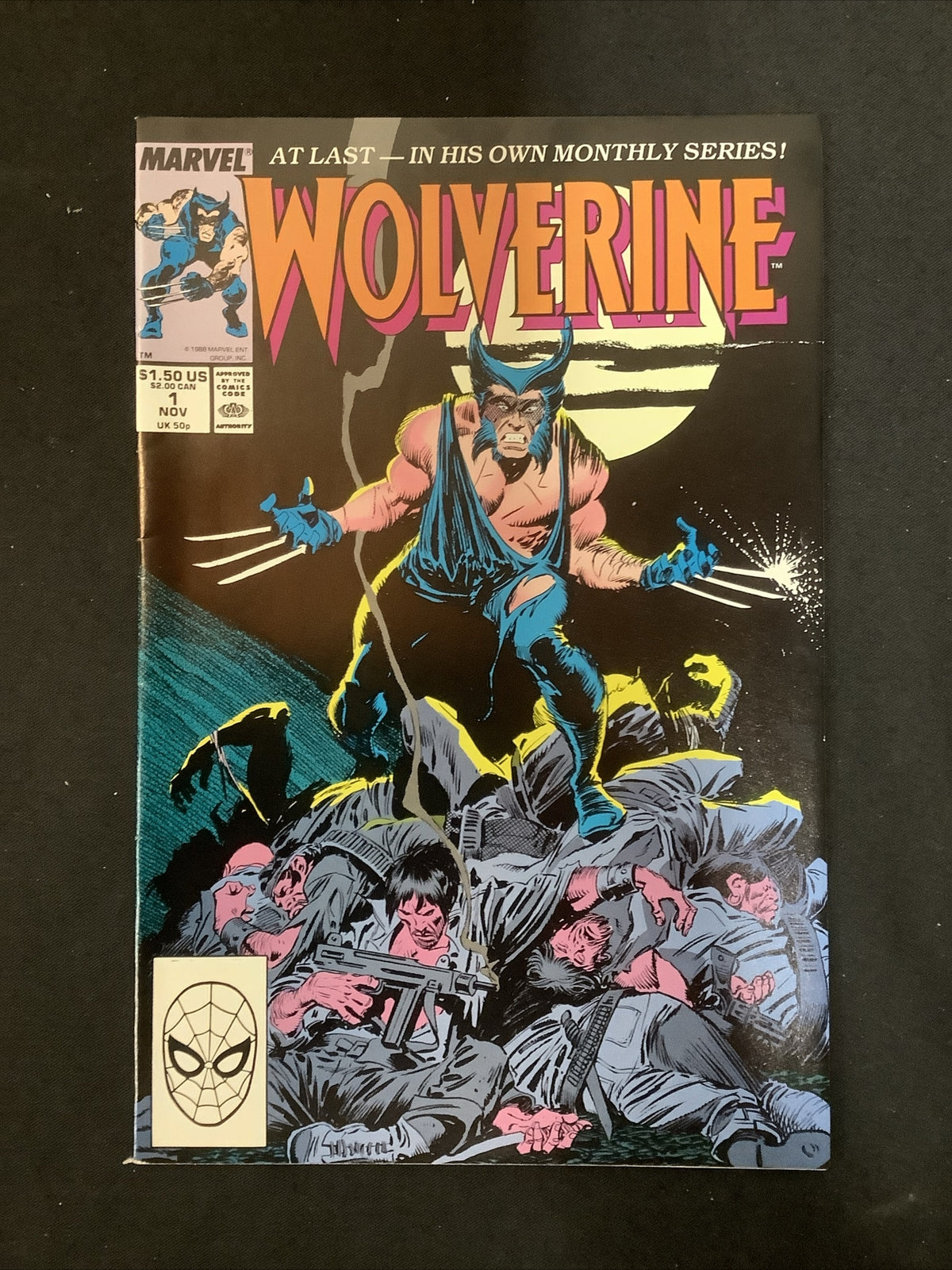Wolverine #1 (1988) VF/NM (9.0) Chris Claremont/Steve Buscema/John Byrne, Marvel