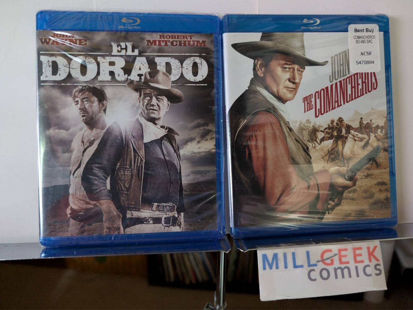 El Dorado / The Comancheros, 2 John Wayne Movie Set (Blu-Ray) -JD