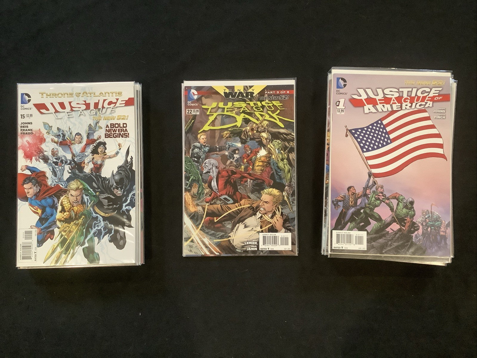 Justice League Bundle: JL #15-28, JLD #22-23, JLA #1-13, 30 Comics Total