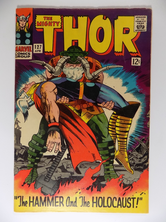 Thor #127 Marvel Comic April 1966 Fine-