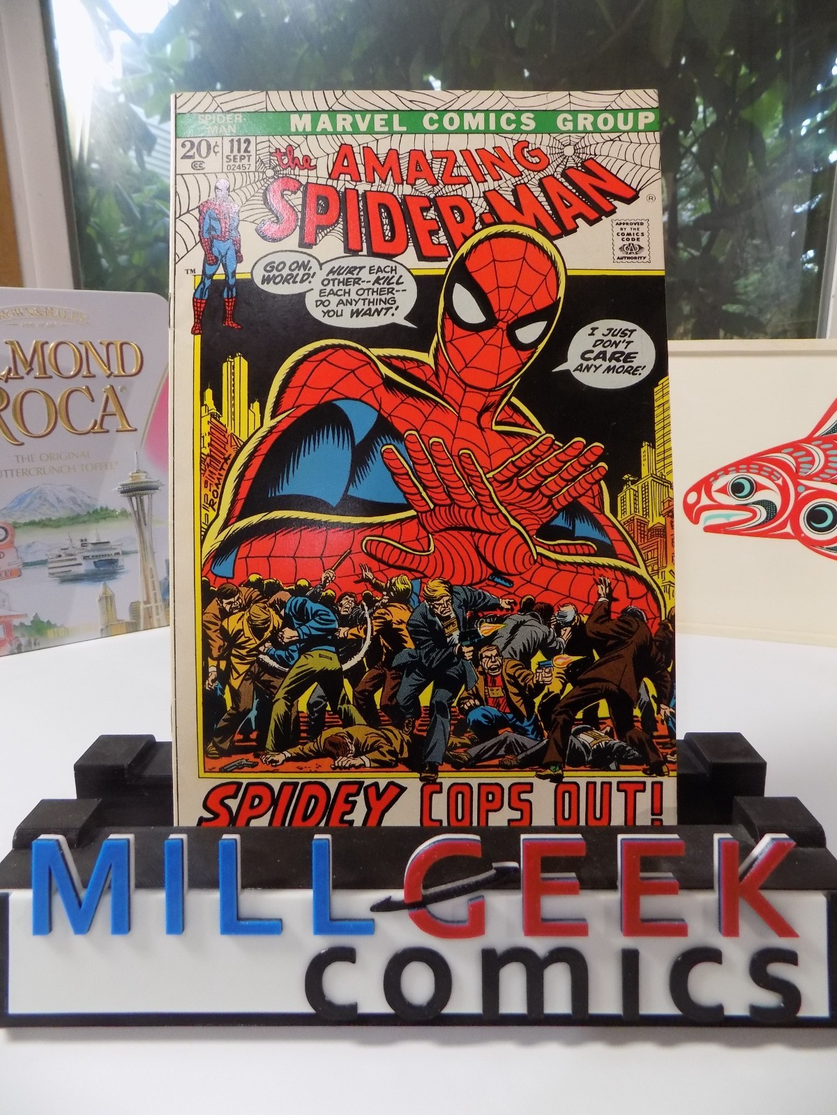 Amazing Spider-Man #112 Marvel Comic September 1972 Very Fine