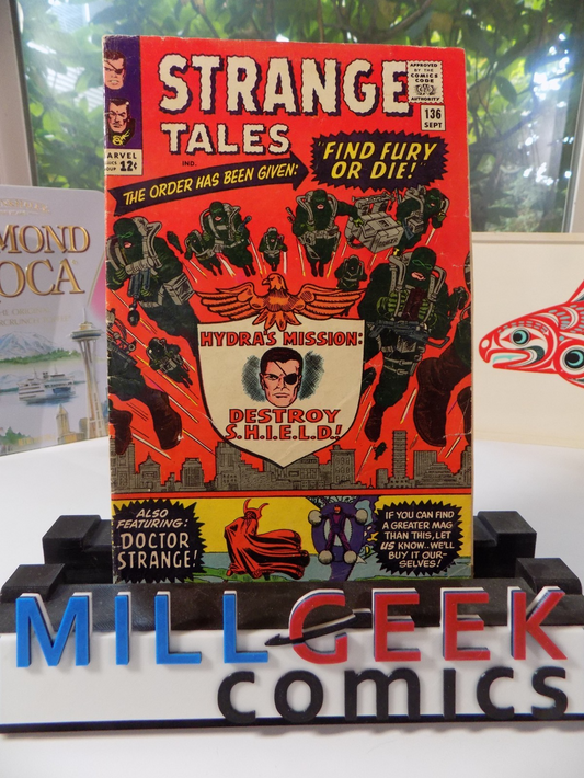 Strange Tales #136 Marvel Comic September 1965 Fine