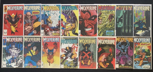 Wolverine #1-64 Comic Lot, Marvel, Claremont/Buscema, 1st Wolverine As Patch
