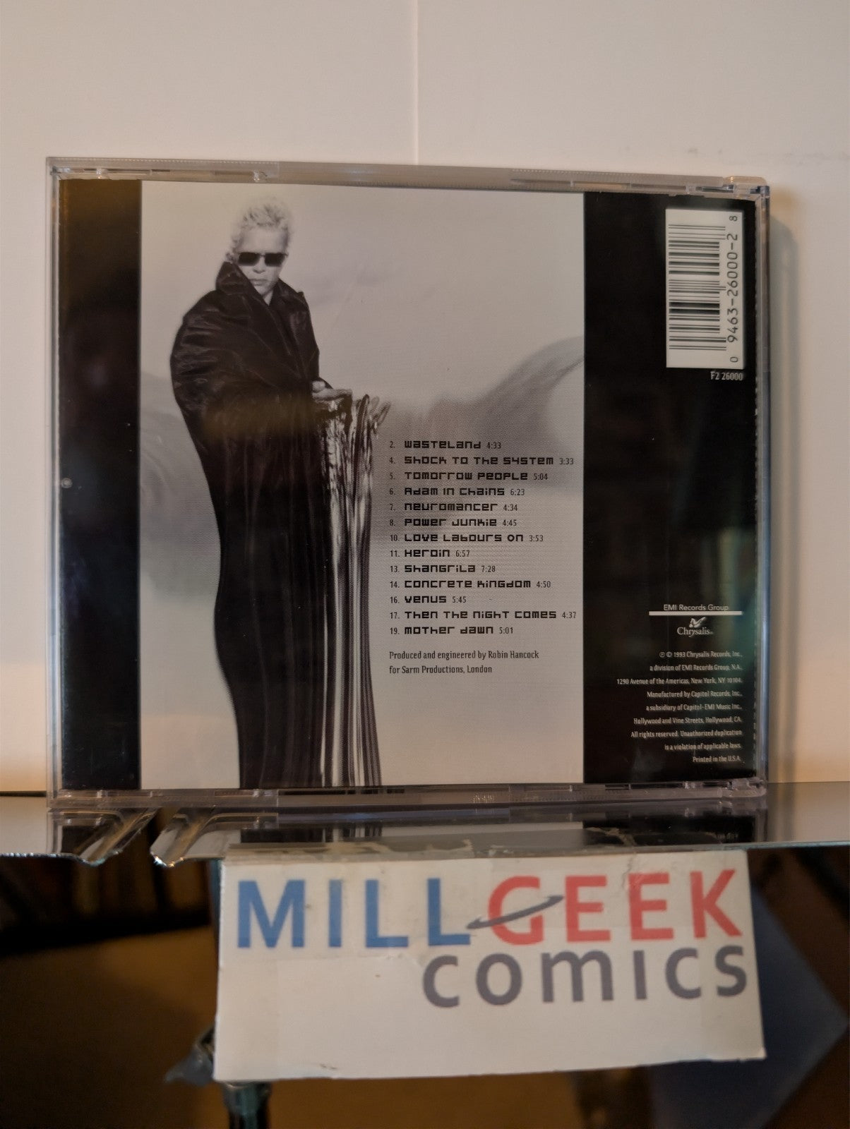 Alternative Rock Music 4 CD Lot (Screamin' Cheetah Wheelies, Billy Idol) -JD