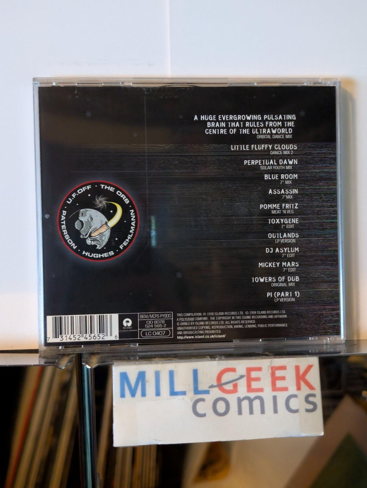 U. F. Off - The Best of the Orb (CD 1998) Like New -JD