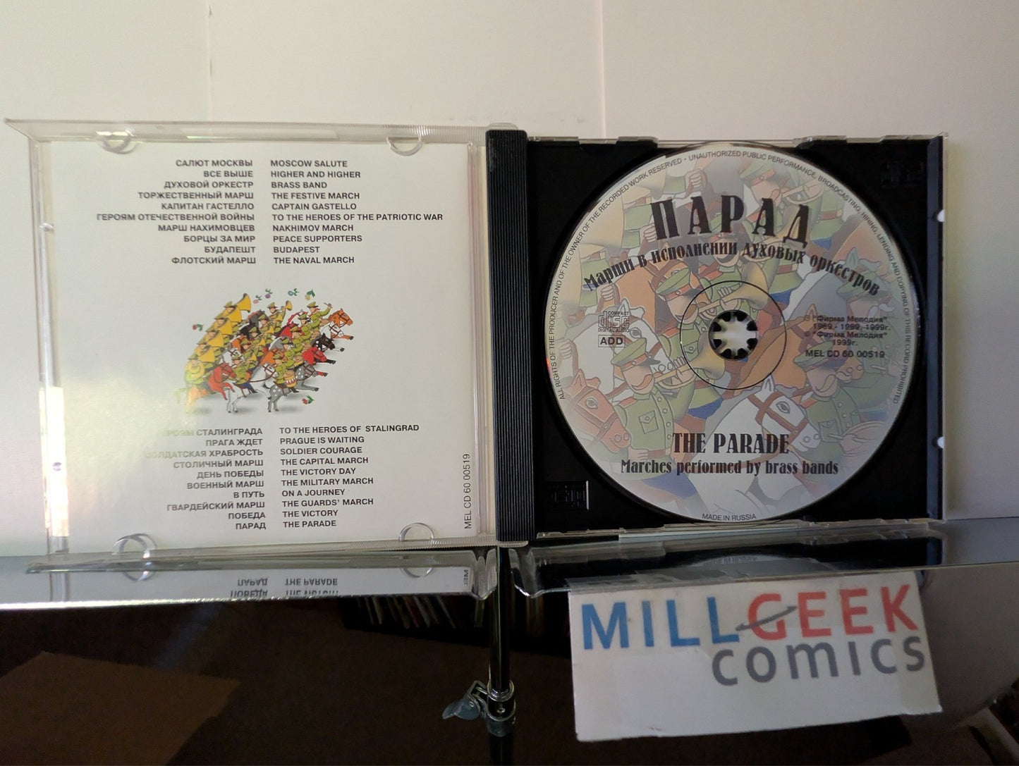 4 CDs About Russia: Speeches, Music, Theory -JD
