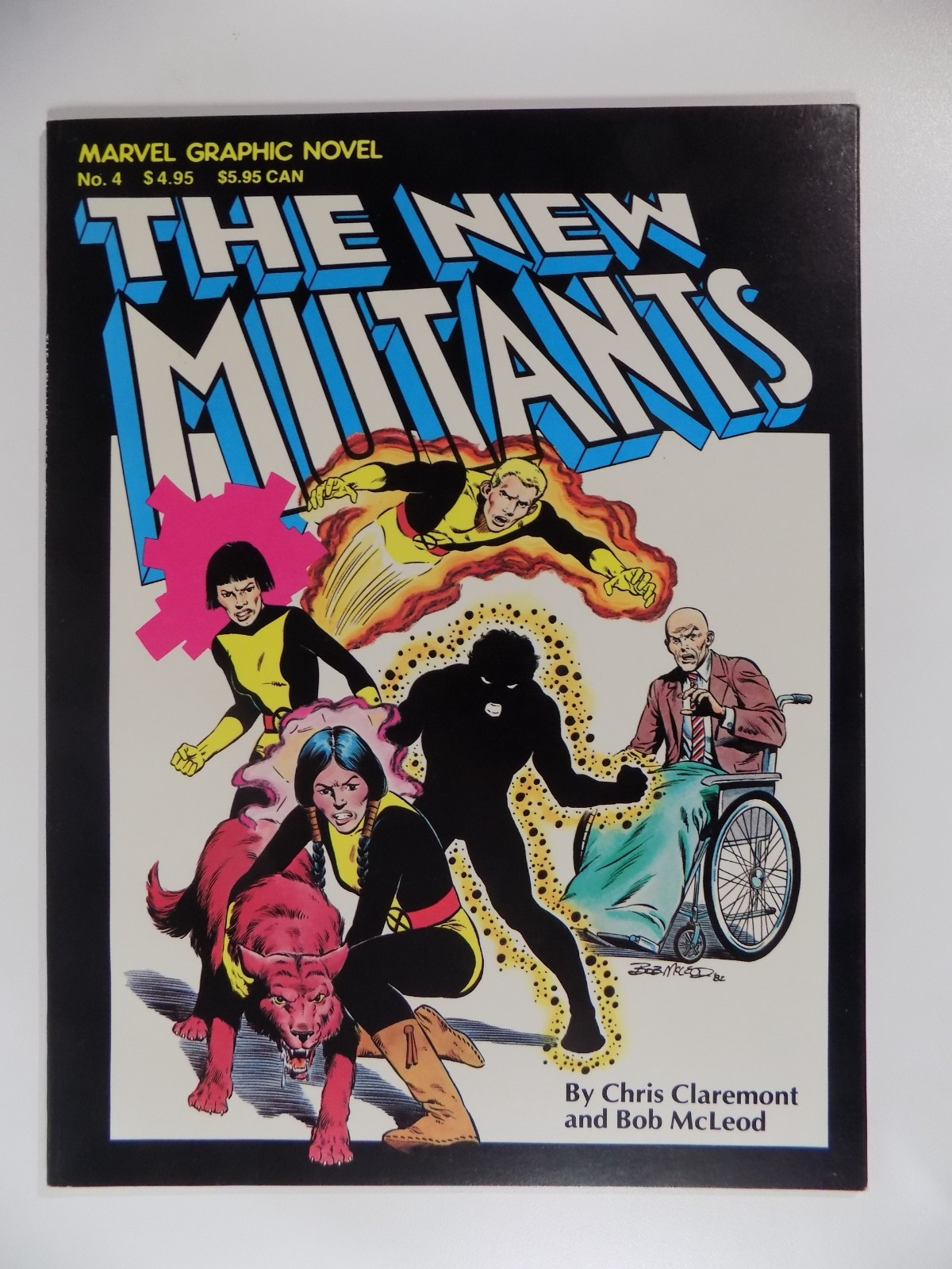The New Mutants Marvel Graphic Novel #4 Near Mint- 4th Print 1982