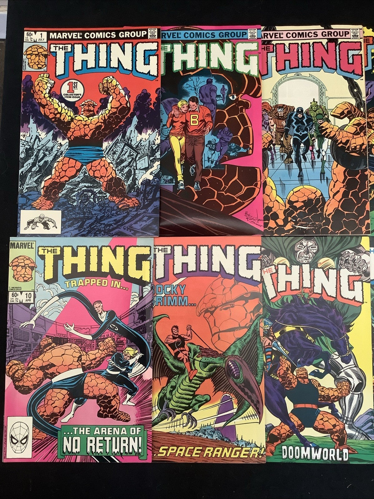 The Thing #1-34 Comic Lot, Marvel, John Byrne, Origin Of The Thing Retold, 1983