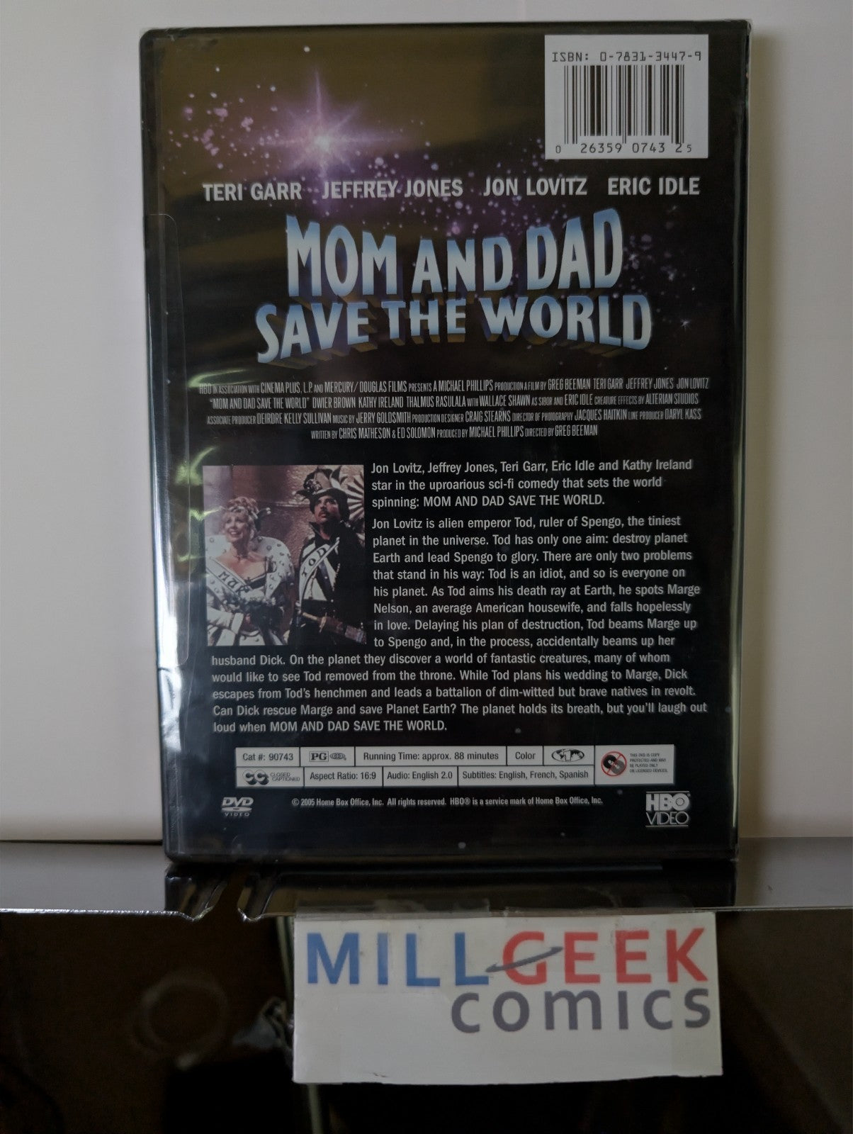 Mom and Dad Save the World, Eric Idle & John Lovitz (DVD) -JD