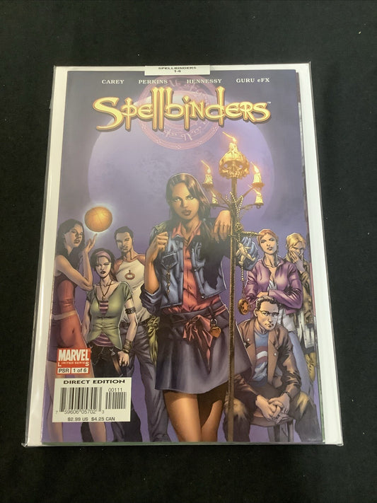 Spellbinders #1-6 Complete Mini-series, Marvel Next, Mike Carey, 2005