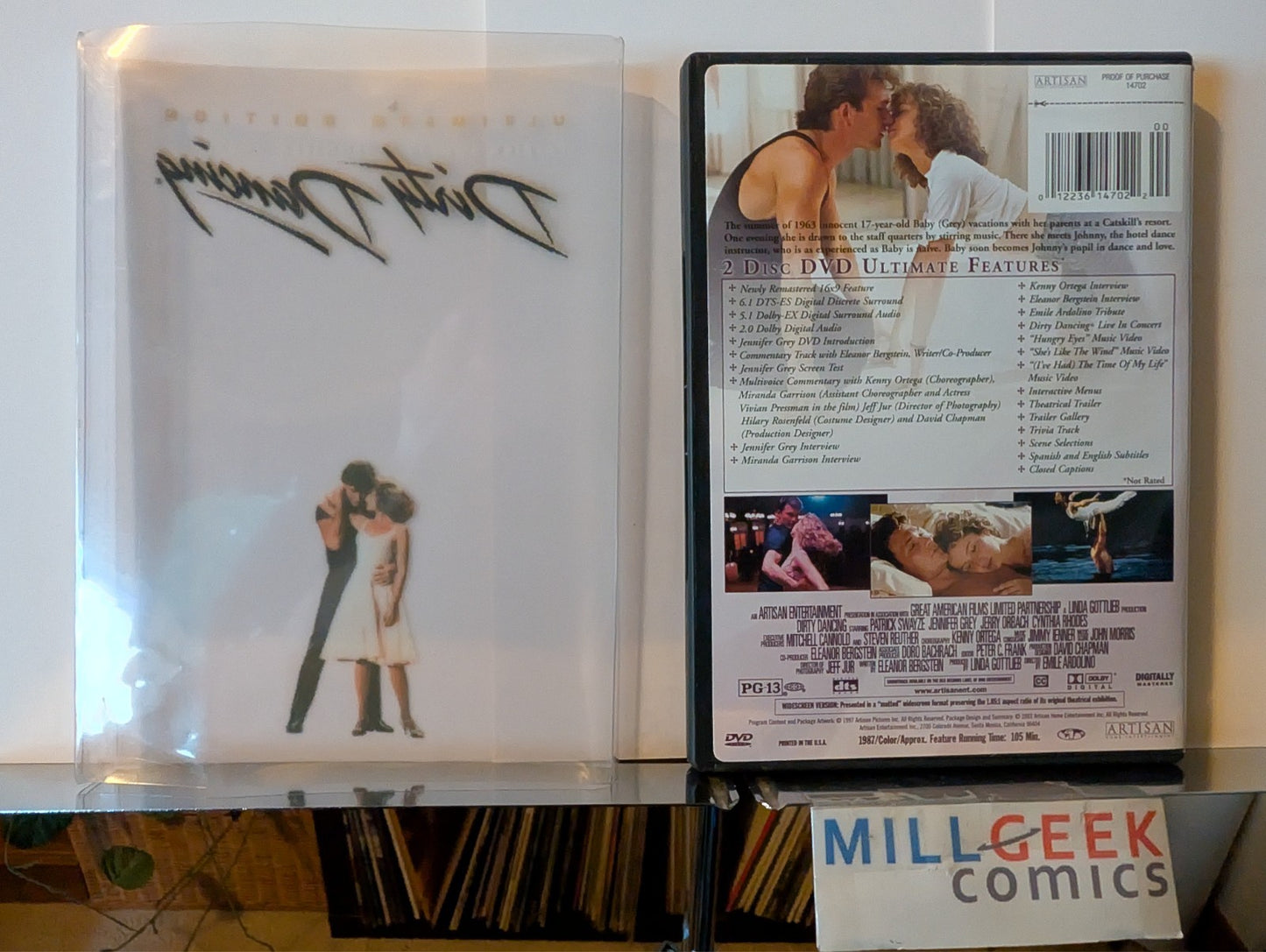 Dirty Dancing / Ferris Bueller's Day Off / The Karate Kid (DVD) Like New -JD