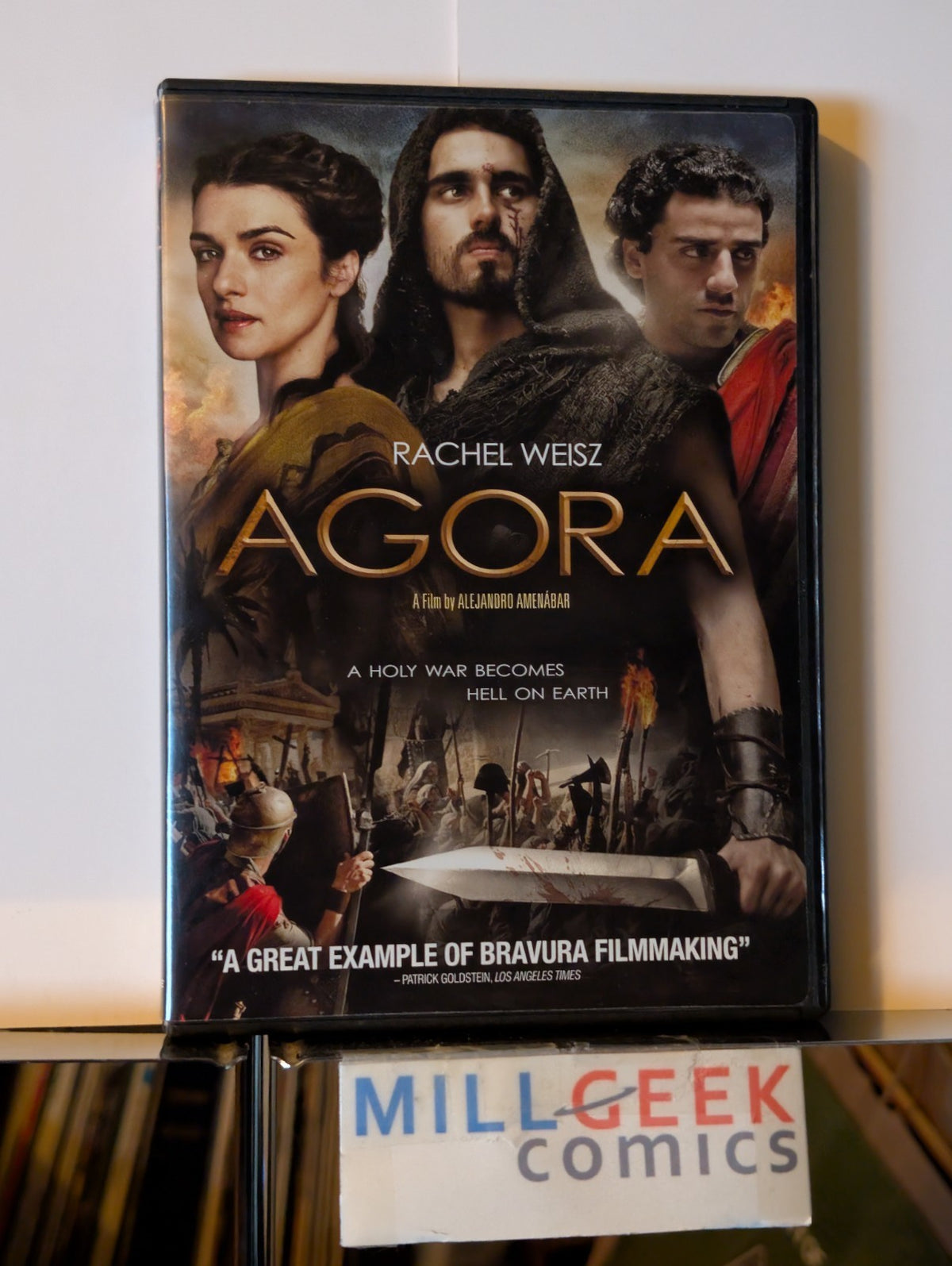 Khartoum / Agora, Charlton Heston &  Rachel Weisz, 2 Drama Movie Lot (DVD) -JD
