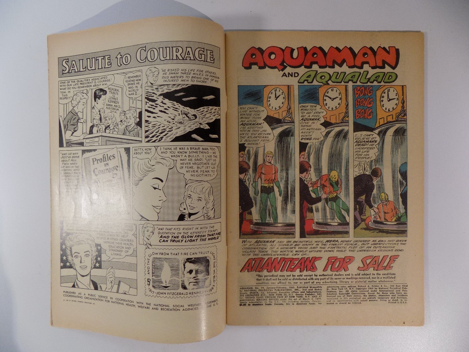 Aquaman #19 DC Comic February 1965 Very Fine-