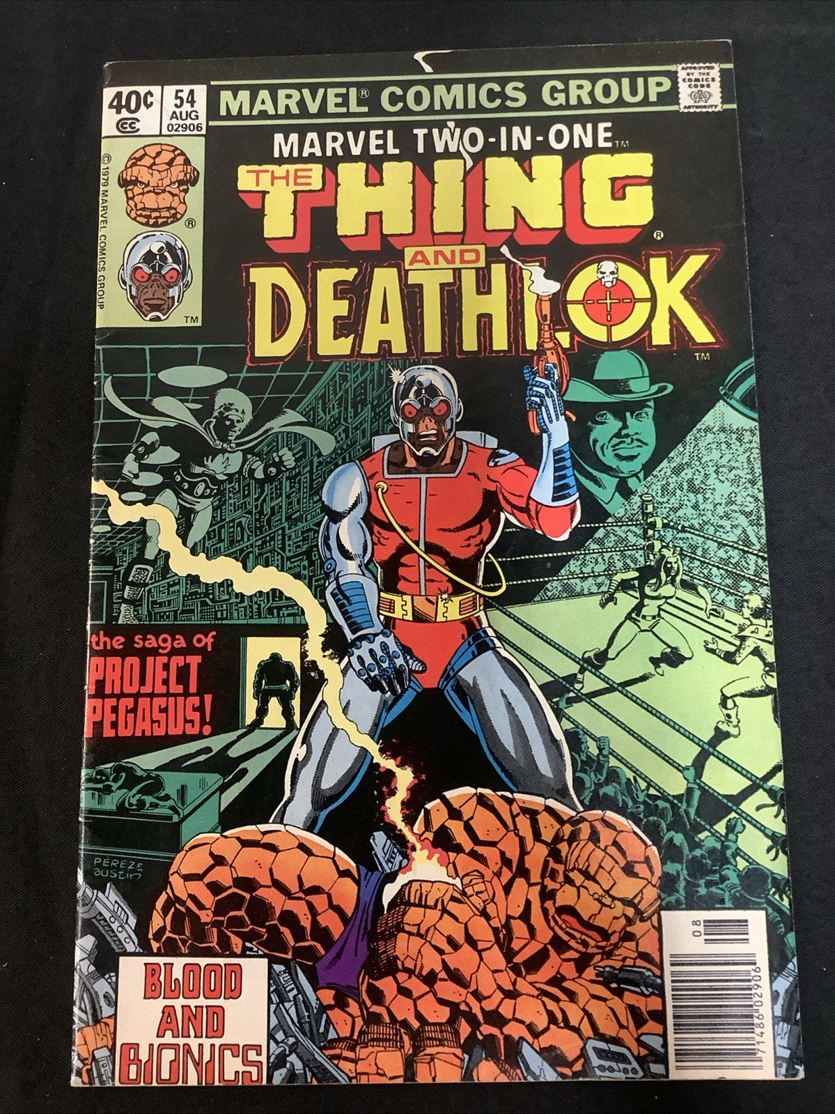 Marvel Two-in-One #54 (Marvel Comics August 1979) VF (8.0) Thing & Deathlok