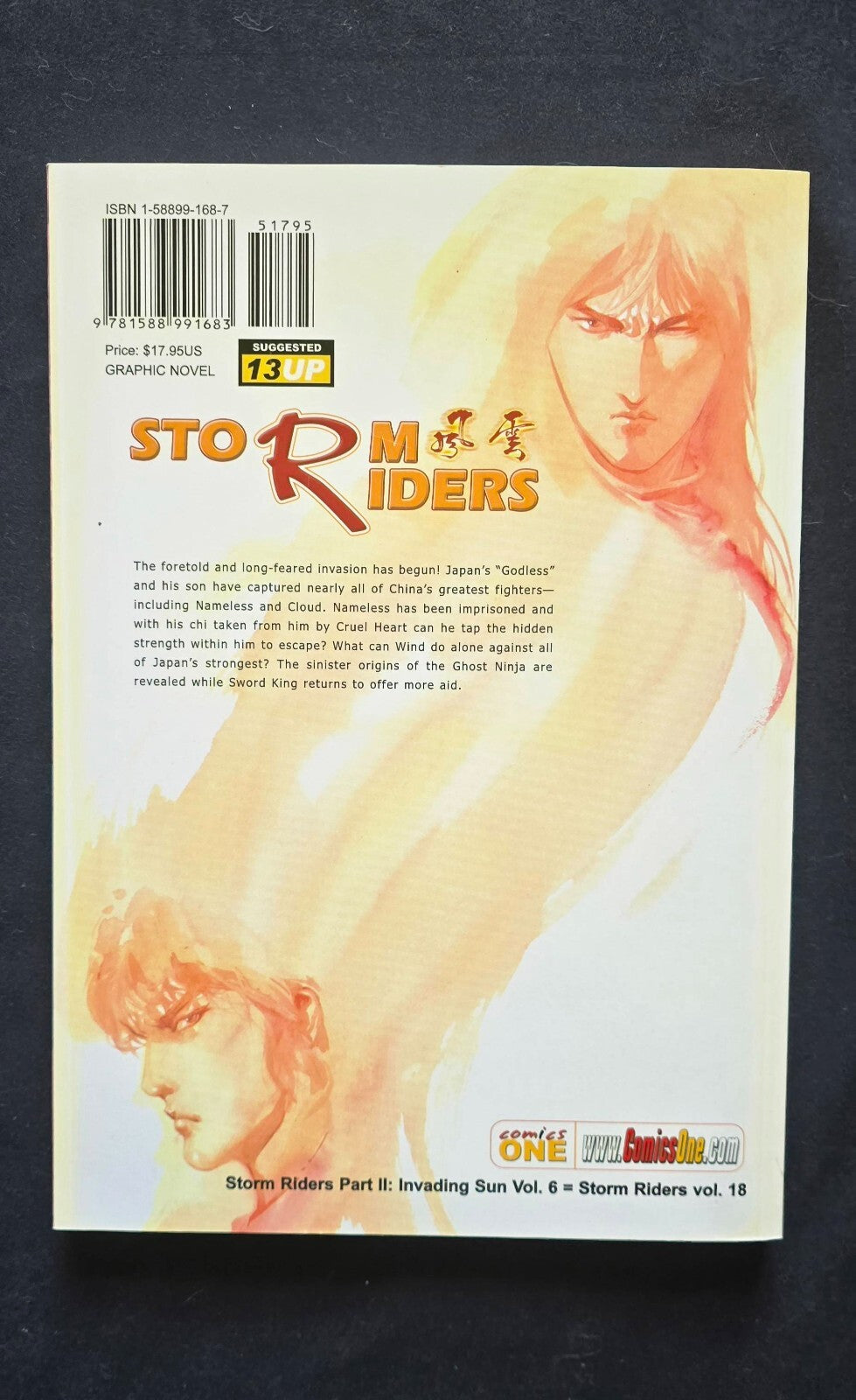 Storm Riders: Invading Sun Vol 6 By Wing Shing Ma (1st Ed Oct 2004) Hong Kong