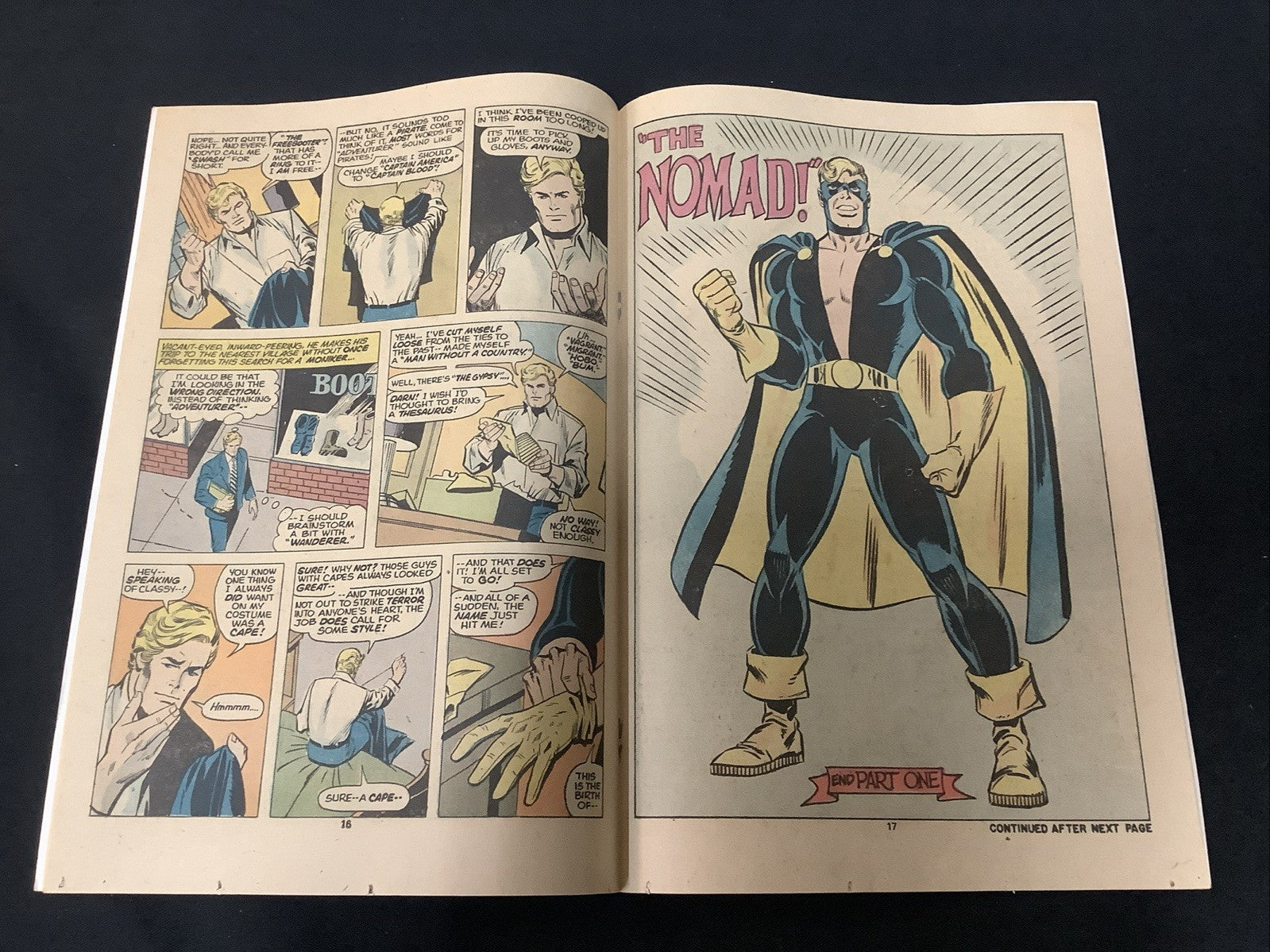 Captain America #180 (Marvel Comics December 1974) VF (8.0) Debut Of Nomad!