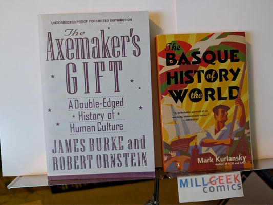 The Axemaker's Gift / The Basque History of the World, Burke & Kurlansky -JD