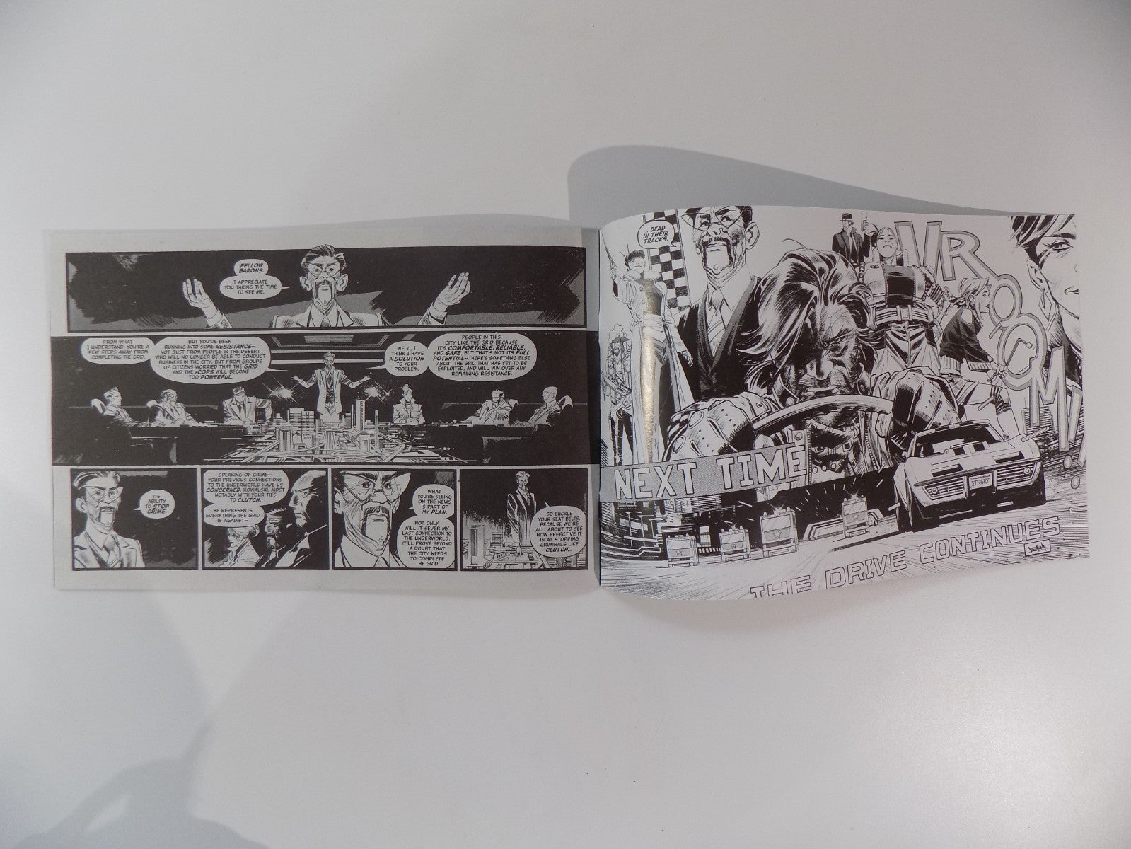 The Last Driver Ashcan Image Comic Sean Murpht 2026