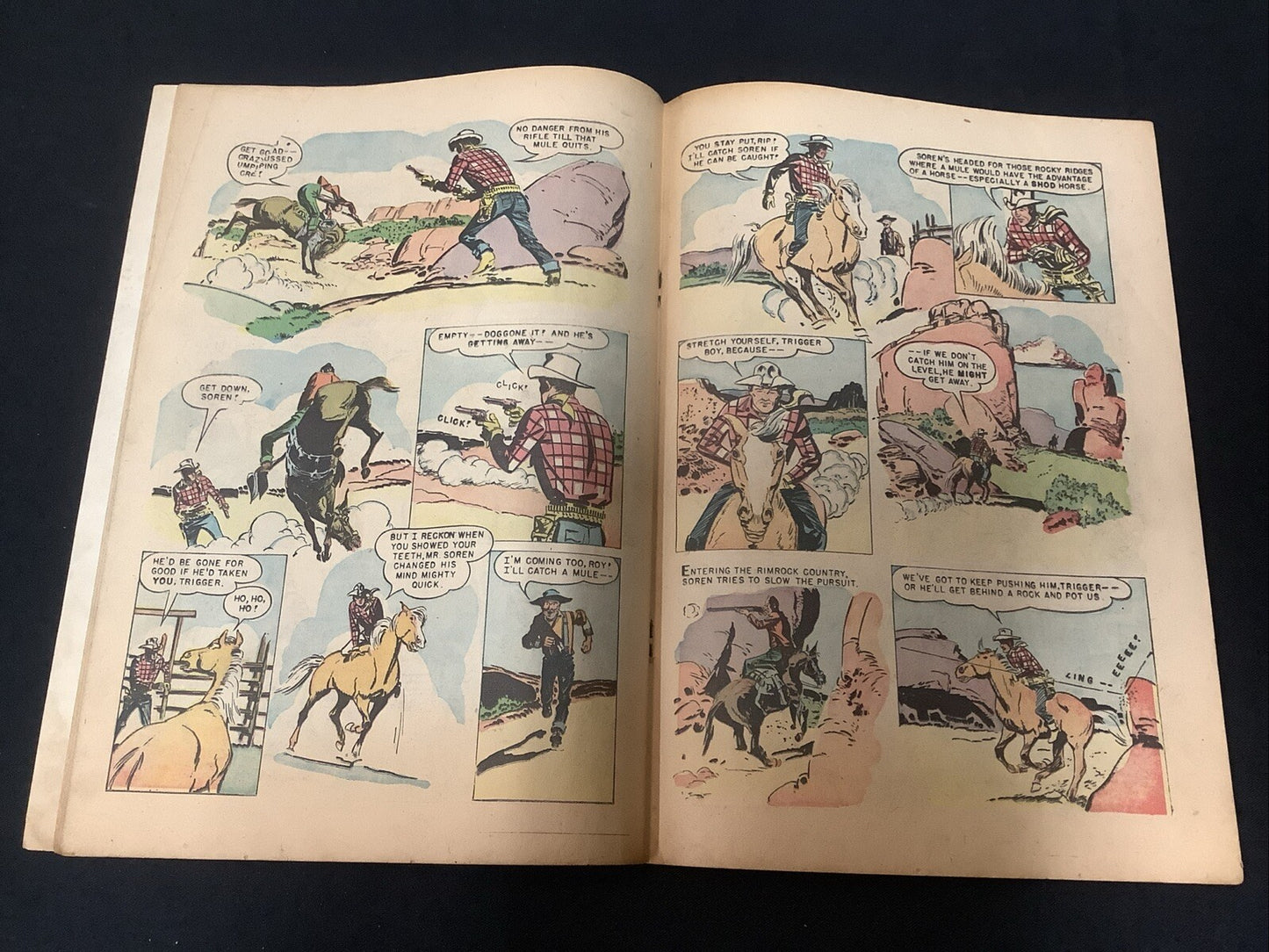 Roy Rogers Comics #20 (Dell Comics August 1949) G+ (2.5) Canadian Edition