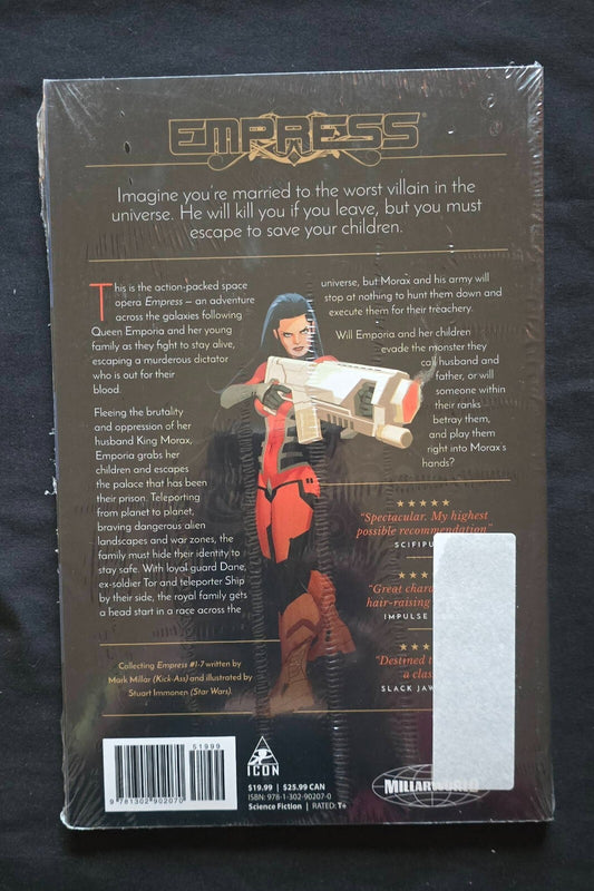 Empress Book One By Mark Miller & Stuart Immonen (SEALED) Icon Comics