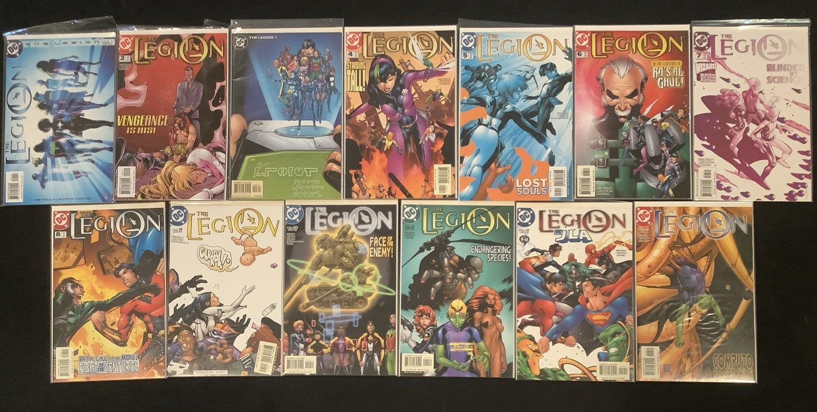 The Legion #1-38 Secret Files 3003 Complete Comic Series, DC, Dan Abnett, 2001
