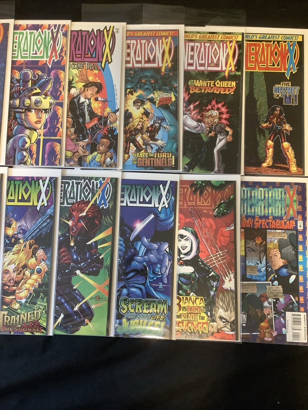 Generation X #1-42 (Missing #4) + #-1 + Preview + Holiday Special Comic Lot