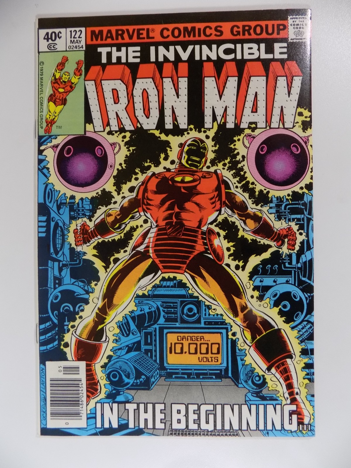 Iron Man #122 Marvel Comic May 1979 Very Fine/Near Mint