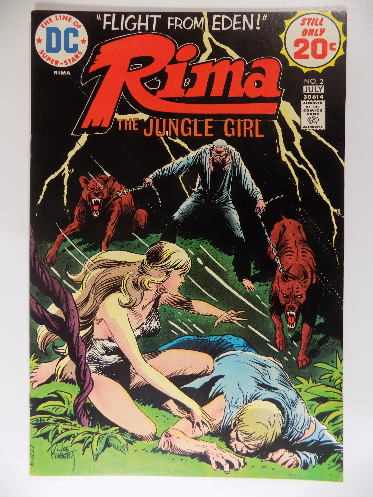 Rima the Jungle Girl #1-7 Complete! DC Comics 1974-75 VF or Better