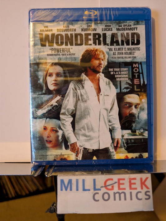 Wonderland, Val Kilmer (Blu-Ray) Brand New SEALED -JD