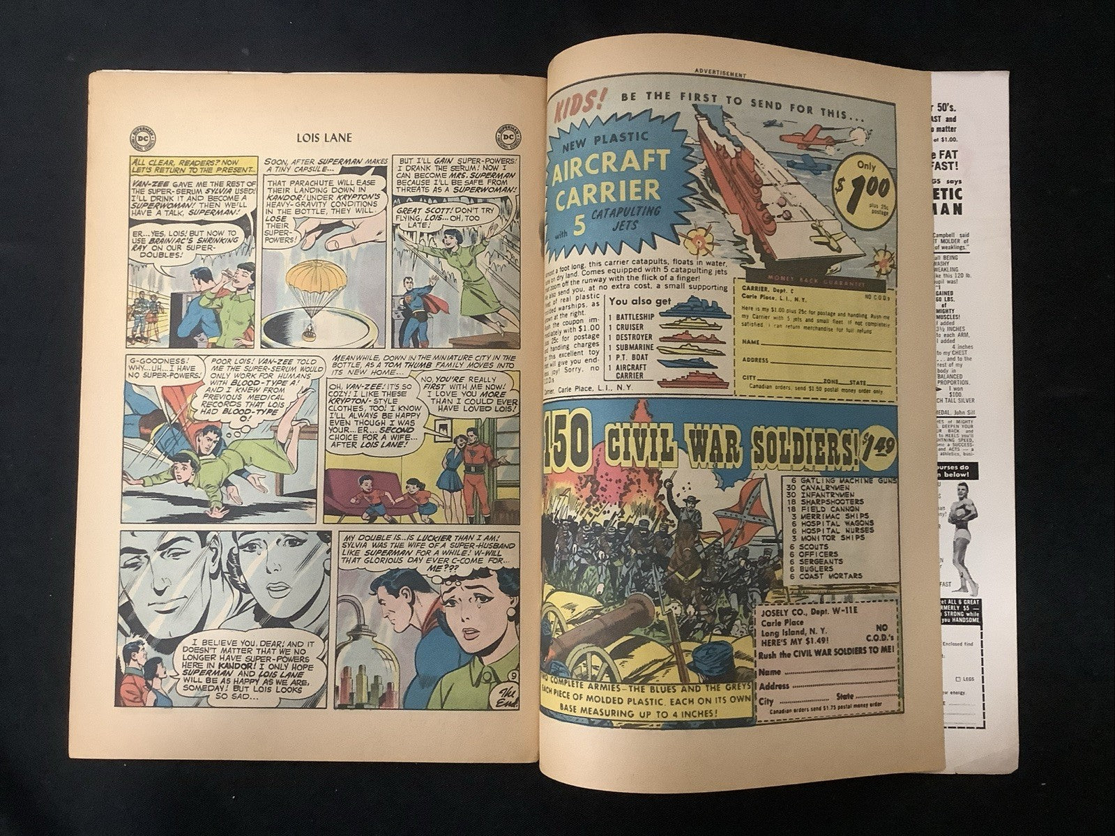 Superman's Girl Friend, Lois Lane #15 (1960) VG/F (5.0) Staple Rust/Stains