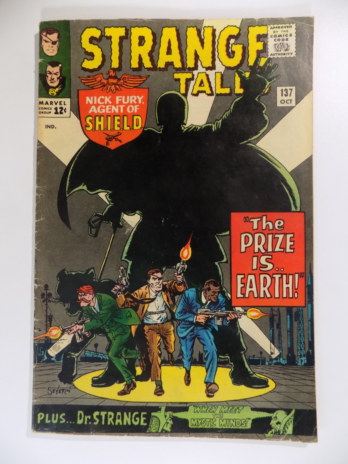 Strange Tales #137 Marvel Comic October 1965 Fine-
