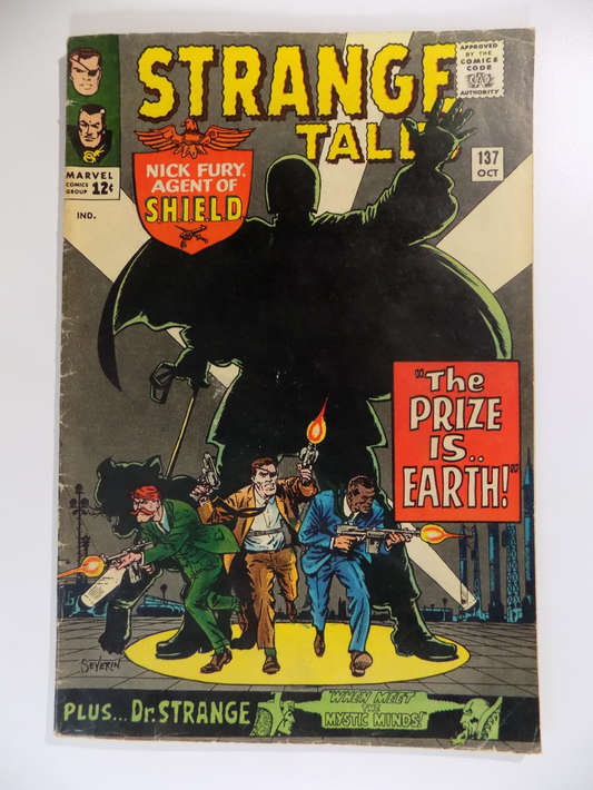 Strange Tales #137 Marvel Comic October 1965 Fine-