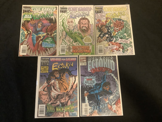 Ectokid #1-9 + Unleashed #1 Complete Comic Set, Marvel, Clive Barker, Newsstands