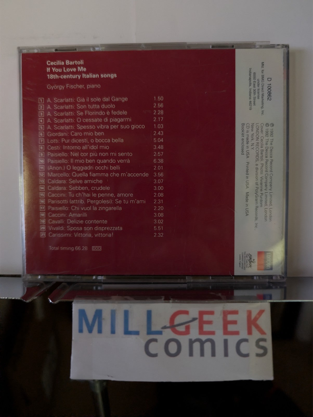 Classical Music 2 CD Lot (Wartime Choruses, If You Love Me Se Tu M'ami) -JD