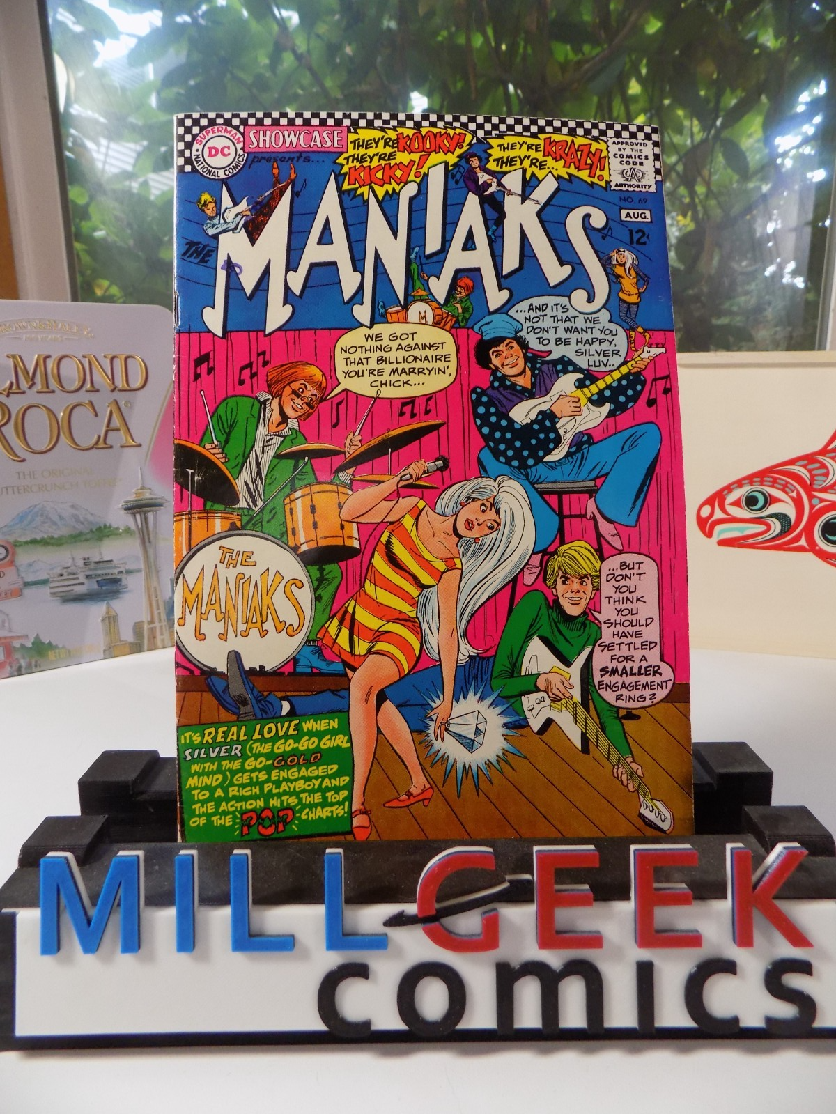 Showcase #69 Maniaks DC Comic August 1967 Very Fine