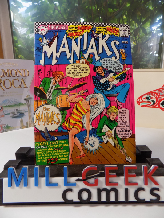 Showcase #69 Maniaks DC Comic August 1967 Very Fine
