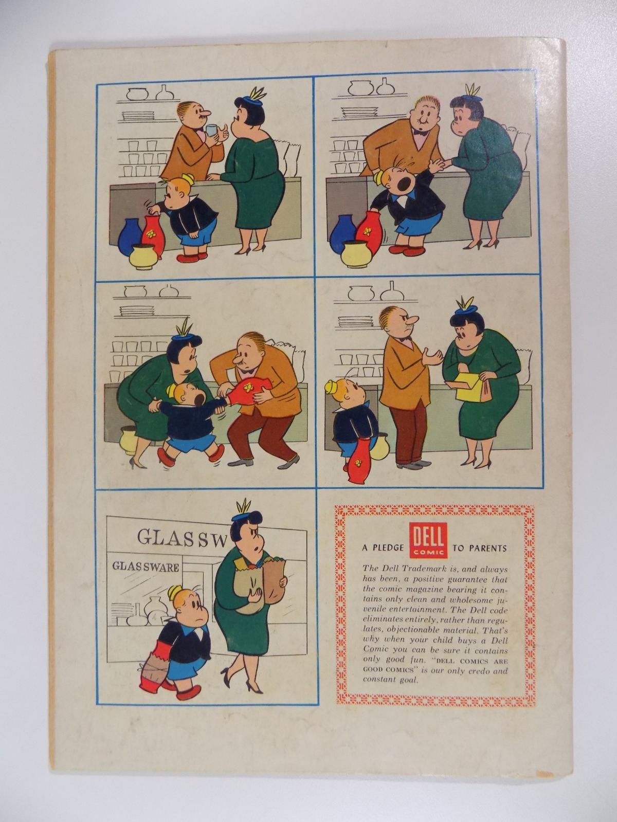 Marge's Tubby #13 Dell Comic July- Sept. 1955 Fine/Very Fine