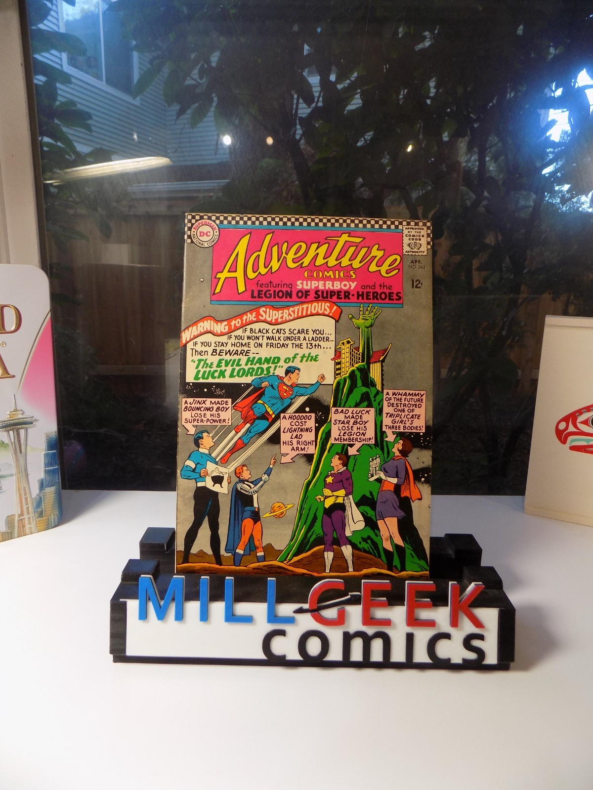 Adventure Comics #343 DC Comic April 1966 Good+