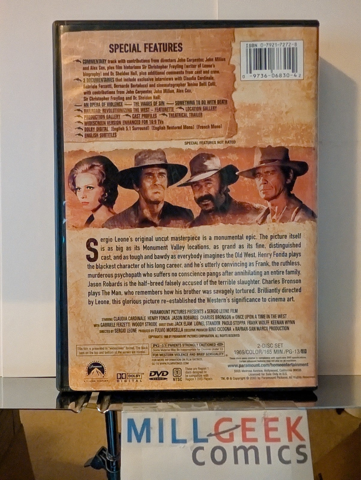My Name is Nobody / Once Upon a Time in the West / Butch Cassidy (DVD) -JD