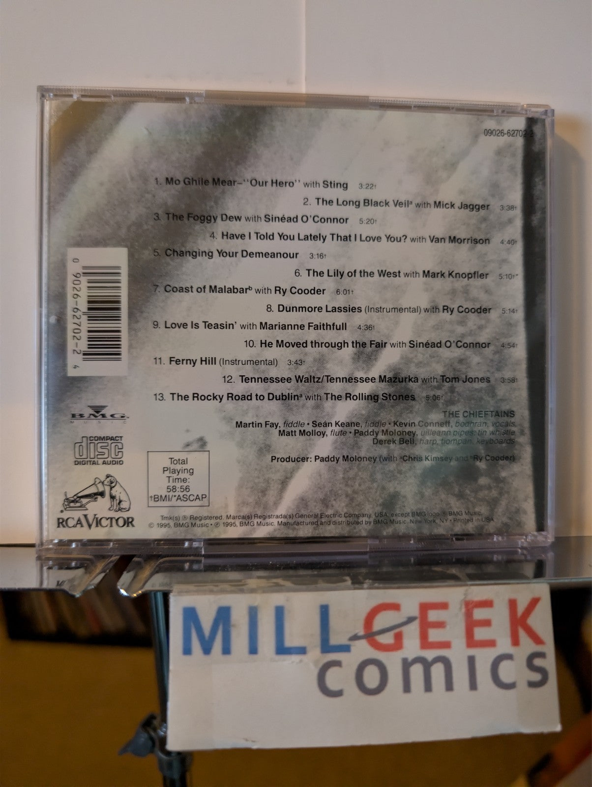 The Chieftains 2 CD Lot (Ballad of the Irish Horse, The Long Black Veil) -JD