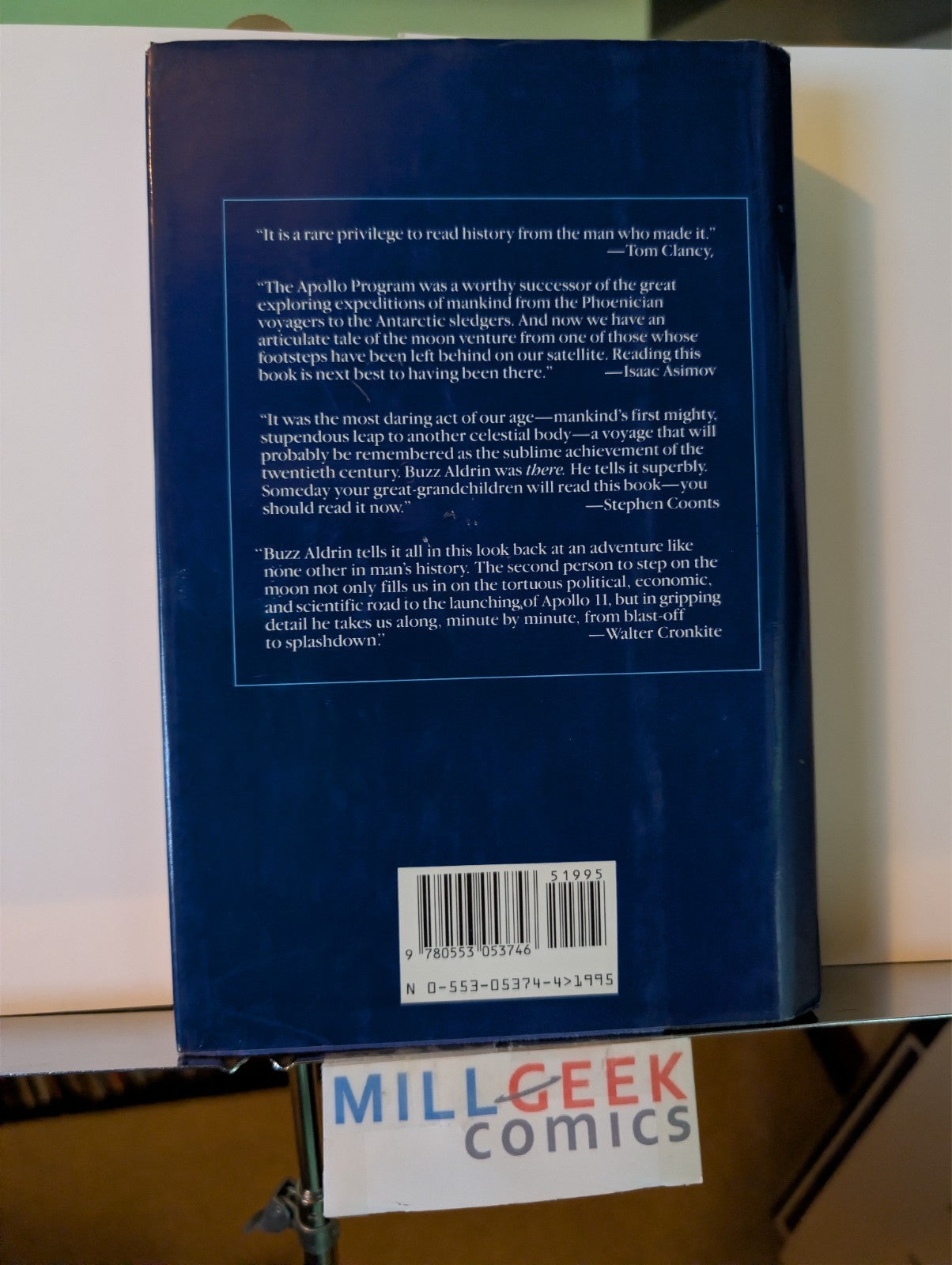 Men From Earth, Buzz Aldrin, Hardcover with Jacket, 1st Edition -JD