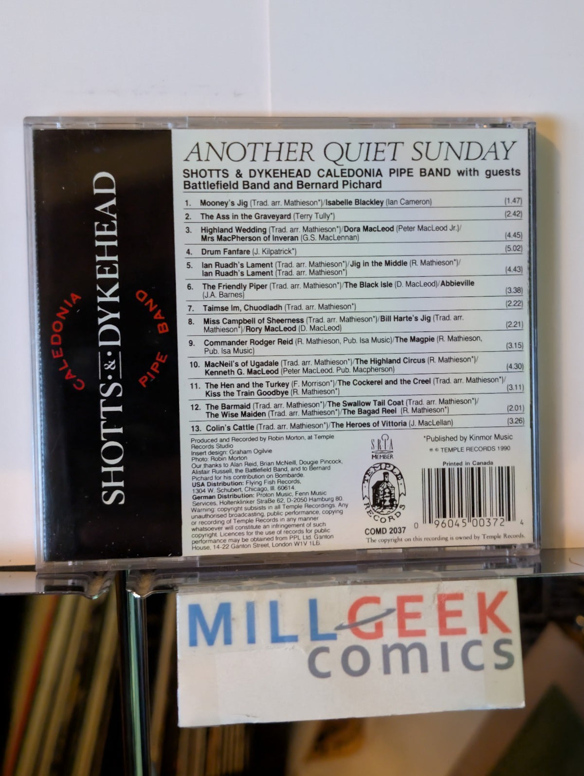 The Bagpipes & Drums of Scotland / Another Quiet Sunday, 2 CDs Like New -JD